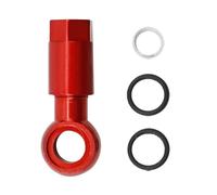 Generisch Connecteur de tuyau hydraulique pour vélo - Insert d'olive pour réparation - Connecteur hydraulique haute pression pour vélo de route, VTT, camping, voyage, atelier