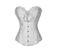Generisch Control Shapewear Bodysuit Vaste Femmes Lifter Shapewear Firm Body Corset Fitness & Yoga Equipement Lingerie Une Pièce Femme, Blanc., 5XL