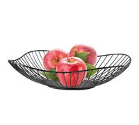 Generisch Corbeille à fruits - En métal - Plan de travail - Bol à fruits avec design nordique - Panier de rangement créatif - Panier à légumes en augmentation - Pour le salon - Bonbons - Snack Fruīt
