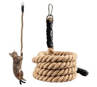 Generisch Corde d'activité interactive et résistante pour l'escalade des | Corde d'escalade pour chat en plein air, jeu contre l'ennui, le mouvement et l'occupation à l'intérieur