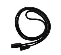 Generisch Cordon porte-lunettes - Style rétro - Cordon confortable pour homme et femme - À porter autour du cou, Noir , Siehe Beschreibung