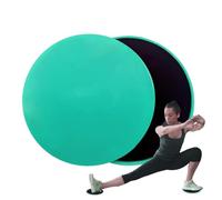 Generisch Core Sliders - PP EVA Diamètre 17 cm | Paire de disques coulissants de Pilates | Tapis de pédale de yoga, tapis de fitness, curseurs d'exercice pour exercice à domicile, entraînement de base
