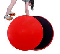 Generisch Core Sliders - PP EVA Diamètre 17 cm | Paire de disques coulissants de Pilates | Tapis de pédale de yoga, tapis de fitness, curseurs d'exercice pour exercice à domicile, entraînement de base