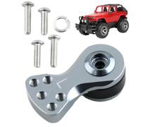 Generisch Cornes de servo en métal, corne de servo-bras réglable en alliage d'aluminium, serveur de bras de direction léger en métal pour voitures radiocommandées