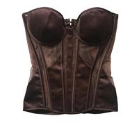 Generisch Corset de mariage élégant pour femme - Corset sculptant pour robes de mariée vintage - Corsage fin et transparent - Avec cordon de serrage à l'arrière - Pour robes formelles - Poitrine