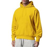 Generisch Costume 3 pièces pour homme - Coupe moderne - Pour mariage, affaires, témoin de fin d'année - Un bouton - Veste - Pantalon - Gilet - Sans repassage - Facile d'entretien - Pour homme, jaune