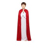 Generisch Costume de carnaval pour enfant - Tenue de prêtre ou de missionnaire pour garçon - Avec croix et veste - Costume biblique - Ensemble complet avec costume de carnaval - Pour enfants de 7 à 12
