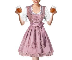 Generisch Costume de fête de la bière, pour Halloween, carnaval, jupe de forteresse traditionnelle pour fête de la bière, anniversaire, événements