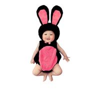 Generisch Costume de photo de lapin de Pâques pour garçon - Pour séance photo professionnelle de nouveau-né - Occasions spéciales dans le style d'un adorable bébé lapin (noir, 0-18 mois)