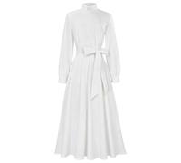 Generisch Costume de prêtre gothique pour femme, tenue de religieuse, pour les spectacles sur scène et cosplay, taille adulte, avec costume authentique de fête à thème, costume de carnaval