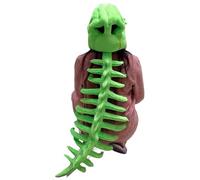 Generisch Costume de squelette de dinosaure - Déguisement avec effet sonore - Costume d'Halloween - Content Creator - Acteur de théâtre scolaire - Événements à thème - Conventions de bandes dessinées