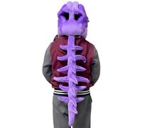 Generisch Costume de squelette de dinosaure pour enfant - Déguisement avec effet sonore - Costume de fête pour fêtes - Créateur de contenu pour adultes - Acteur de théâtre scolaire - Événements à