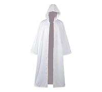 Generisch Costume d'Halloween Anakin Cape pour femme Costume Robe Halloween Pong Costume Cosplay, Blanc., 3XL