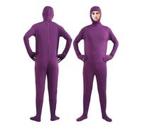 Generisch Costumes pour adultes, combinaison intégrale pour adultes, stretch, festivals, cosplay, onesie, costume Lorax, en latex, couleur chair, carnaval