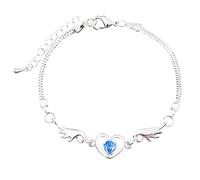 Generisch Couleurs Perles Cadeau Plaqué Anneaux Love Heart Charm Chain Bracelet Hollow Out Heart Bracelets For Women Fashion Jewelry Bracelet Largeur Homme Anneaux (A, One Size)
