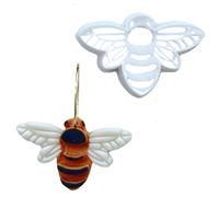 Generisch Coupe-argile en forme de bijoux - Forme de presse en trois dimensions - Outil de découpe en argile polymère - Accessoire durable pour la fabrication de bijoux - Pendentifs pour boucles