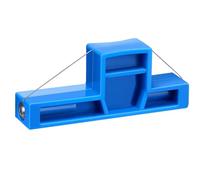 Generisch Coupe-fil d'argile - 17,8 cm - En acier PP - Outil de sculpture d'argile - Coupe-angle - Outil de fil de poterie permettant une découpe précise de l'argile à 45/30/60 degrés pour les travaux