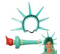 Generisch Couronne de dieu pour femme - Accessoire polyvalent pour Halloween - Accessoires de cheveux légers pour jeux de rôle