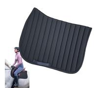 Generisch Coussin de selle de cheval western pour poney - Amortisseur confortable - Équipement d'équitation ergonomique pour pistes de course en plein air