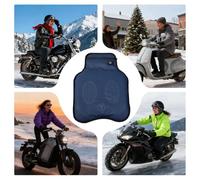 Generisch Coussin de siège chauffant pour moto - Accessoire thermique pour moto - Housse de siège chauffante pour vélo électrique - Pour les trajets d'hiver par temps froid, les trajets quotidiens