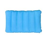 Generisch Coussin de siège d'avion - 26 x 41 cm - Support lombaire portable ergonomique - Coussin de gonflable et coussin de chaise - Pour extérieur, camping, pêche, pique-nique, bureau, maison