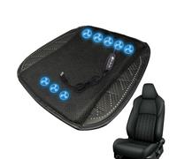 Generisch Coussin de siège de voiture, respirant, avec ventilateur, multifonction, avec ventilateur à 3 niveaux, pour voiture, maison, bureau et déplacements