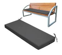 Generisch Coussin de siège d'extérieur rectangulaire de rechange | Coussin de balançoire imperméable pour extérieur, véranda, jardin, fête, intérieur, balcon, terrasse