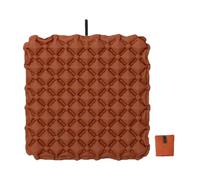 Generisch Coussin de siège gonflable en nylon et TPU - 60 cm - Coussin de siège de voyage - Coussin carré portable étanche à l'humidité pour bureau, voiture, camping, stade et voyage en plein air