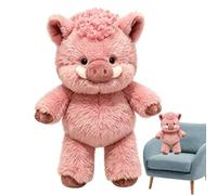 Generisch Coussin en peluche interactif et doux - 60 cm - Design animal - Tissu durable - Système de confort - Style compagnon de sommeil pour - Pour chambre à coucher et voyage