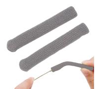 Generisch Coussinets d'oreille en verre - Cache-oreilles confortables - Coussinets d'oreille souples - Manchons de temple en verre - Prise en main des écouteurs en verre - Coussinets de bras