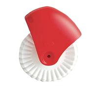 Generisch Couteau à croûte à | Rouleau froissé portable avec roue à découper - Coupe-pâte grillagé, outil de pâtisserie, décoration de pâte pour restaurants à la maison