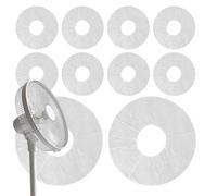 Generisch Couvercle de ventilateur - Dix pièces découpables - Universel - Adhésif électrostatique - Pour ventilateur de table, ventilateur de sol, bureau à domicile, appartement, salon