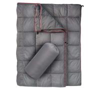 Generisch Couverture de camping pliable en duvet - Couette légère à isolation thermique avec coque imperméable - Housse compacte et chaude pour , randonnée, randonnée, festivals, 200 x 140 cm