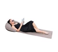 Generisch Couverture de plage | Tapis de plage portable avec coussin gonflable | Coussin de relaxation pliable pour 1 personne, surface de couchage anti-sable pour dormir, bronzer et se détendre