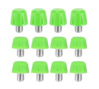 Generisch Crampons de Chaussures de Football - Crampons de Chaussures de Football à Changer | Crampons à Haute résistance avec clé pour Les Jeunes athlètes, Vert, Large