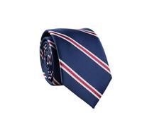 Generisch Cravate d'affaires classique avec motif discret pour les occasions formelles, les réunions - Accessoire intemporel pour les occasions spéciales dans l'environnement de travail, Marine