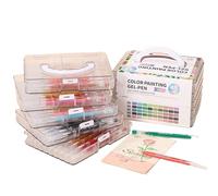 Generisch Crayons de couleur gel - Pointe fine à séchage rapide pour une écriture fluide, stylo gel, fournitures de bureau - Pour et adultes pour le dessin, le scrapbooking, le journal
