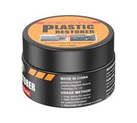 Generisch Crème d'entretien pour cuir intérieur 50/100 ml Entretien du plastique de voiture Pâte d'entretien du cuir Pâte cire polissage pour tableau de bord, jantes, panneaux de porte, sièges