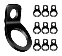 Generisch Crochet d'arrimage en acier inoxydable - 10 points d'ancrage polyvalents, pièces de fixation robustes pour bandes de cerclage - Anneaux de boucles de charge sécurisés | Dirt Bike Moto