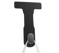 Generisch Crochet de boîte à gants, porte-monnaie, crochet de boîte à gants de voiture, crochet de rangement pliable en cuir PU, crochet de porte-monnaie peu encombrant, accessoires de voiture pour