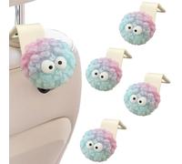 Generisch Crochet de porte-monnaie pour voiture, siège arrière de voiture mignon - Crochet de rangement mignon - Crochet de rangement - Cintre multifonction pour câble de charge de casque - Aliments