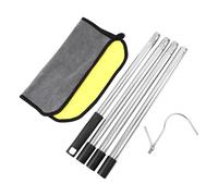 Generisch Crochet pour panier à skimmer de piscine - Crochet de nettoyage de piscine allongé - Panier à skimmer en acier inoxydable - Outil de recyclage pour jardin, terrasse et extérieur