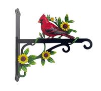 Generisch Crochet pour plantes d'extérieur - Support à motif robuste - Crochet mural pour plantes - Pour l'intérieur et l'extérieur - Pour terrasse, jardin, cour, appartement, ferme, balcon, panier à