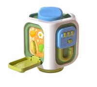 Generisch Cube d'activité, jouet sensoriel de voyage - Jeu éducatif sensoriel interactif pour favoriser le développement et l'apprentissage ludique pour les bébés et