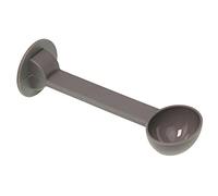 Generisch Cuillère à café - Tamper compatible avec / pièce de rechange pour machine à expresso Smeg 765340066 ECF01 - Gris - Métal - 15 milliliters - 1 unité