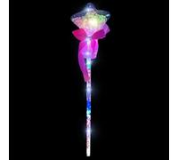 Generisch de Princesse, Baguettes Magiques Lumineuses pour - avec Lueur LED - Bâton Lumineux pour Fille - Princesse - Faveurs de Costume - Accessoires de Cosplay