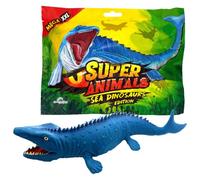 Generisch DeAgostini Super Animals Figurine - Sea Dinosaurs Edition - Figurine à collectionner Sea Dino - Sélection (Figurine 6ème Mosasaurus Hoffmannii)