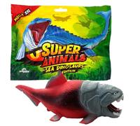 Generisch DeAgostini Super Animals Figurine Sea Dinosaurs Edition Figurine à collectionner Sea Dino au choix (Figurine 9ème Terrelli sombre)