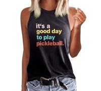 Generisch Débardeur sans manches pour femme en tissu stretch doux avec col en V décoratif imprimé intégral pour un confort d'été décontracté, gris, S