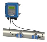 Generisch Débitmètre à ultrasons avec support mural, mesure numérique IP67, valeurs de mesure précises, DN50mm-700 pour une utilisation fiable dans les conduites d'eau